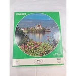 Vintage Milton Bradley Dorset Round Jigsaw Puzzle Lake Worth Austria 500PC 4690. Fixed Price $17.99.