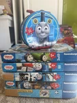 Huge Lot Of Euc Thomas The Train Ravensburger Puzzles W All Pieces And Books. Fixed Price $90.00.