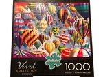 Vivid Collection Sky Roads Buffalo Puzzle 1,000 Pieces 26.75 X 19.75". Fixed Price $8.50.