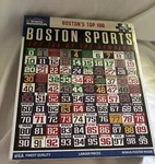 Boston Sports White Mountain Top Players Bonus Poster 1000-PIECE Puzzle Collect. Fixed Price $35.00.