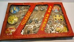 Vintage 1950S Gilbert Deluxe 24 Mind Bender & Dexterity Skill Game Puzzles Set. Fixed Price $55.25.