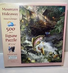 Sunsout 500 Piece Jigsaw Puzzle 18 X24 Mountain Hideaway By Dona Gelsinger New. Fixed Price $15.88.