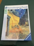 Van Gogh Puzzle 1500 Pcs Jigsaw 23X31 Night Cafe Terrasse Am Abend Ravensburger. Fixed Price $15.00.