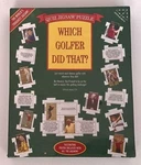 Jigsaw Quiz Puzzle Which Golfer Did That? By Crystal Lines 1995 New Sealed. Fixed Price $9.95.