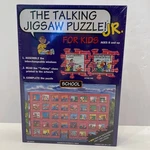 The Talking Jigsaw Puzzle Jr Junior Kids School 1994 Buffalo Games New Sealed. Fixed Price $55.30.