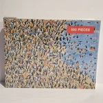 Penguins The Beach 550 Pc Susan Sturgill Great American Puzzle Factory 1987. Fixed Price $19.80.