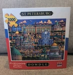 Dowdle Petersburg 1000 Piece Jigsaw Puzzle Buildings Statues Brand New Sealed. Fixed Price $12.99.