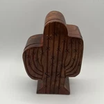 Matr Boomie Wooden Cactus Puzzle Box Hand Carved Secret Trinket Southwestern. Fixed Price $22.00.