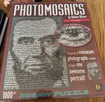 Photomosaics Lincoln 1000 Pc Puzzle Robert Silver Buffalo Games New Unopened. Fixed Price $18.50.