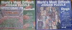 World Most Difficult Jigsaw Puzzle Dogs & Football 529 Pc Sealed Lot, Buffalo. Fixed Price $29.99.