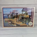 Cobble Hill 2000 Piece Puzzle Summer Pier # 50704 12+ New Sealed. Fixed Price $24.99.