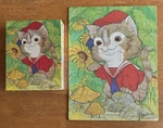 Rascals Golden 1982 Jigsaw Puzzle 25 Pieces Western Publishing Kitten Cat Flower. Fixed Price $6.99.