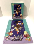 Vintage Disneys Darkwing Duck Puzzle 63 Pieces 11.5 X 15 In. By Golden Complete. Fixed Price $8.94.