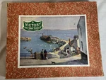 Victory Jigsaw Puzzle England 500 Pc 'V.2641 L. Unloading, Newlyn Harbour. Fixed Price $59.00.