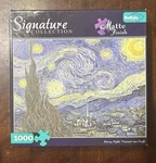 Signature Collection Van Gogh Starry Night 1000PC Jigsaw Puzzle -complete. Fixed Price $10.50.