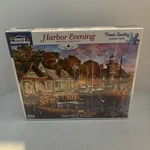 New White Mountain Puzzle - "harbor Evening" 1000 Pieces 24" X 30" Sealed. Fixed Price $24.99.