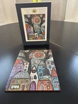 Artifact Wooden Jigsaw Puzzle, "night Village" By Karla Gerard 164 Pieces. Fixed Price $40.00.