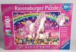 Ravensburger Horse Dreams Glitter Jigsaw Puzzle - 100 Unique Pieces. Fixed Price $17.99.