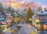 Nicky Boehme Springbok Jigsaw Puzzle Christmas Eve Complete. Fixed Price $12.99.