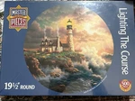 Lighting The Course Round 500PC Jigsaw Puzzle Judy Gibson Master Pieces New. Fixed Price $31.35.