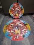 1966 Springbok Wood Puzzle Prize Dogs Shelfer Edition Large *incomplete. Fixed Price $25.00.