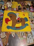 Vintage Playskool Rocking Horse 12 Pieces Wooden Puzzle 11.5" By 9. 330-19. Fixed Price $6.00.