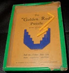 Vintage Antique Dexterity Puzzle, Golden Rod, R. Journet & Co.. Fixed Price $22.49.
