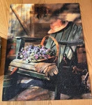 Springbok, 1000 Pc, Jigsaw Puzzle, Garden Chair, Complete. Fixed Price $12.99.
