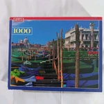 Hoyle Vintage Jigsaw Puzzle 1000 Pieces "gondolas - Venice Italy" Sealed New. Fixed Price $28.99.