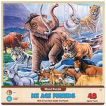 Masterpieces - Wood Fun Facts Ice Age Friends 48 Jigsaw Puzzle. Fixed Price $9.99.