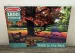 Melissa & Doug 1500 Piece Puzzle Walk In The Park 33"X24" New Sealed. Fixed Price $23.95.