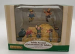 Lemax Table Decoration 2005 Leafpile Frolic #53506 Used In Box. Fixed Price $24.95.
