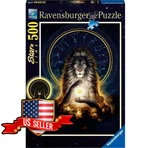 New & Sealed Ravensburger 16992 Star Line Lion 500 Pc Glow The Dark Puzzle. Fixed Price $19.95.