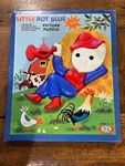 Vintage 1964 Ideal Little Boy Blue Tray Plastic Puzzle Complete. Fixed Price $5.66.