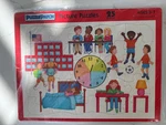 Patch Picture Puzzles Frame Tray School & Kids 25 Pieces Age 3-7. Fixed Price $5.49.