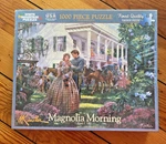 New Sealed Rare White Mountain Magnolia Morning Jigsaw Puzzle 1000 Pcs. Fixed Price $49.99.