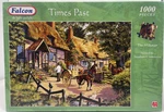 Falcon Times Past The Milkman By Stephen Cummins 1000 Piece Puzzle. Fixed Price $27.99.