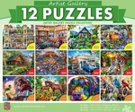 Masterpieces - Artist Gallery Jigsaw Puzzle Collection Series 12 Pack. Fixed Price $29.99.