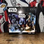 New Buffalo Games Star Wars 1000PC Jigsaw Puzzle Darth Vader Luke Skywalker. Fixed Price $19.99.