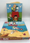 Vintage Golden Peanuts Snoopy Lucy Linus Charlie Brown Lot Of 2 Puzzles **read. Fixed Price $19.99.