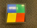 Vintage Ishi Squares Cube Puzzle Blocks. Fixed Price $22.95.