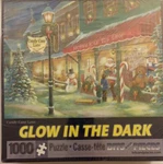 Bits & Pieces Candy Cane Lane 1000 Jigsaw Puzzle Glow In Dark Sealed Fr/sh. Fixed Price $22.46.