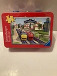 New Sealed Ravensburger Chuggington Jigsaw Puzzle 35 Piece With Carrying Tin. Fixed Price $7.99.