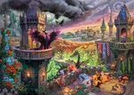 Spiele 58029 Thomas Kinkade, Disney, Evil, 1000 Piece Puzzle. Fixed Price $36.04.
