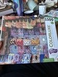 Colorluxe 1500 Piece Puzzle - Colorful Handmade Mayan Textiles. Fixed Price $12.97.