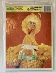 Big Bird Muppet Sesame Street Vintage Golden Tray Puzzle 1986. Fixed Price $6.97.