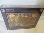 You The Fan! Nfl Cincinnati Bengals 500 Piece Search Puzzle, 24" X 18". Fixed Price $17.95.