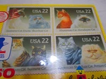 United States Postal Service Cats Stamp 550 Piece Jigsaw Puzzle (1989, Colorform. Fixed Price $19.68.