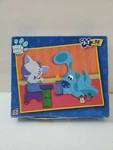 Vintage 2000 Blue Clue 24 Piece Puzzle 42833 Blocks With Periwinkle Mattel. Fixed Price $8.00.