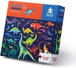 Family Jigsaw Puzzle, 500 Piece Dino World. Fixed Price $24.99.
